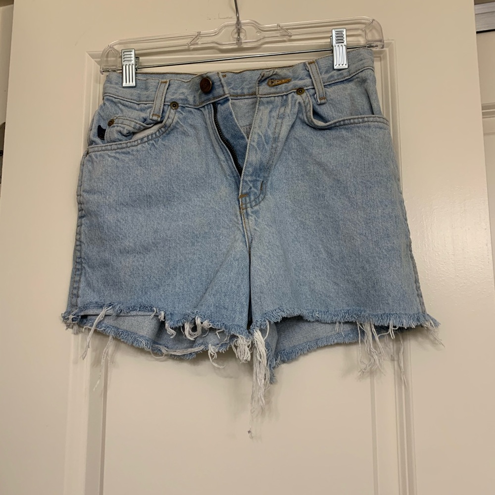 High waisted Jean Shorts